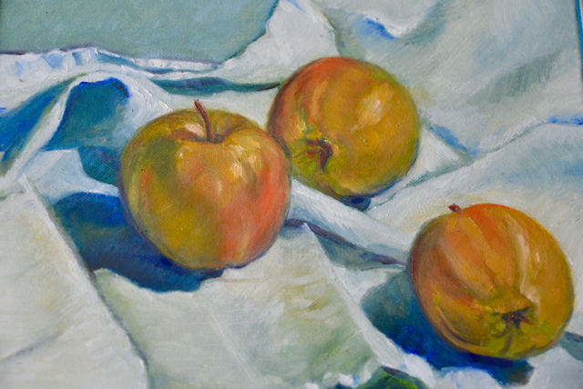 Oranje Reinettes  - kitchenart - verkocht / sold